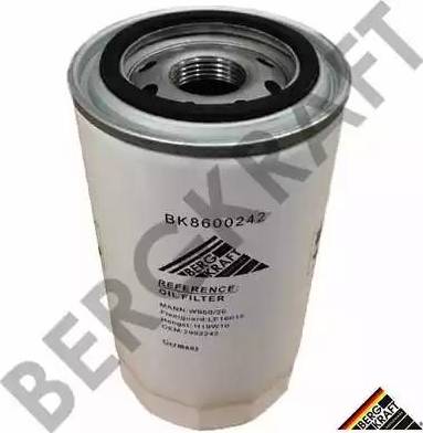 BergKraft BK8600242 - Масляный фильтр autosila-amz.com