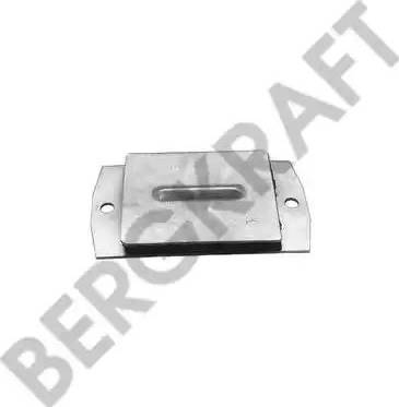 BergKraft BK2928421SP - Пластина износа, листовая рессора autosila-amz.com