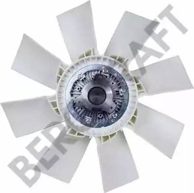 BergKraft BK7206270 - Сцепление, вентилятор радиатора autosila-amz.com