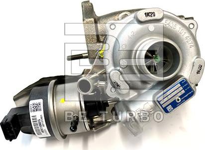 BE TURBO 129001 - Турбина, компрессор autosila-amz.com