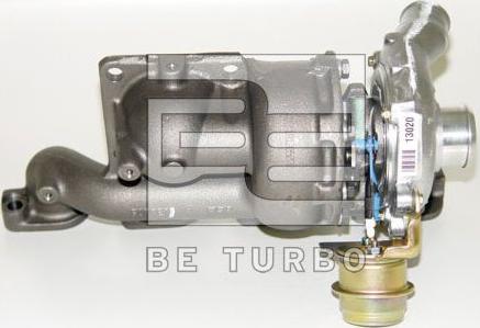 BE TURBO 127001RED - Турбина, компрессор autosila-amz.com