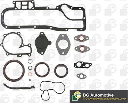 BGA CK8336 - Комплект прокладок, блок-картер двигателя autosila-amz.com