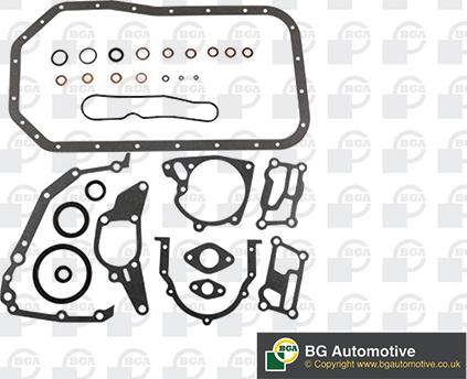 BGA CK2317 - Комплект прокладок, блок-картер двигателя autosila-amz.com