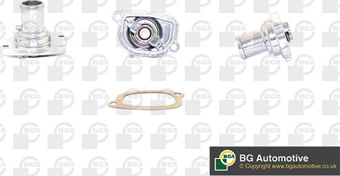 BGA CT5163 - Термостат охлаждающей жидкости / корпус autosila-amz.com