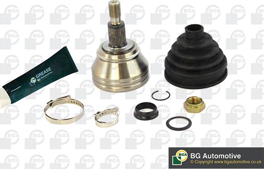 BGA CV9600A - ШРУС AUDI A3 98-/TT 98-/SEAT LEON 99-/TOLEDO II 00-06/SKO OCTAVIA 03-/VW BORA 98-05/GOLF IV 98- autosila-amz.com