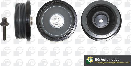 BGA DP0374K - Шкив коленчатого вала autosila-amz.com