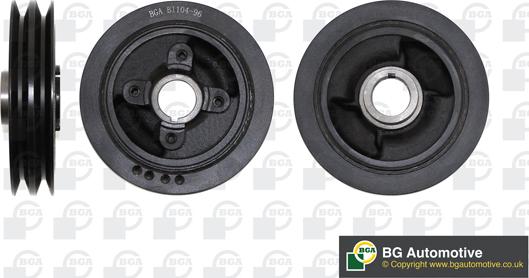 BGA DP1064 - Шкив коленчатого вала autosila-amz.com