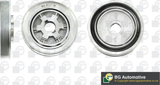 BGA DP8051 - Шкив коленчатого вала autosila-amz.com