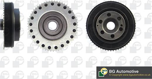 BGA DP2315 - Шкив коленчатого вала autosila-amz.com