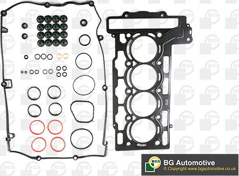 BGA HK0900 - Комплект прокладок, головка цилиндра autosila-amz.com