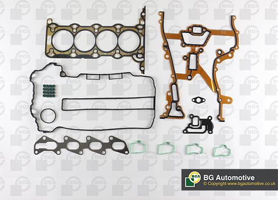 BGA HK1735 - Комплект прокладок, головка цилиндра autosila-amz.com