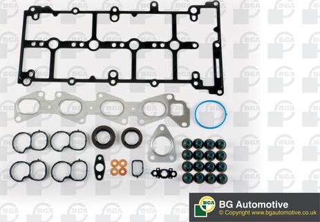 BGA HN0181 - Комплект прокладок, головка цилиндра autosila-amz.com