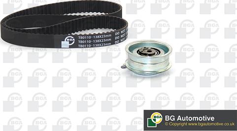 BGA TB0110K - Комплект зубчатого ремня ГРМ autosila-amz.com