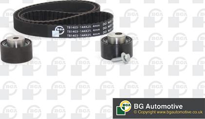 BGA TB1403K - Комплект зубчатого ремня ГРМ autosila-amz.com