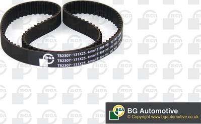 BGA TB2307 - Зубчатый ремень ГРМ autosila-amz.com