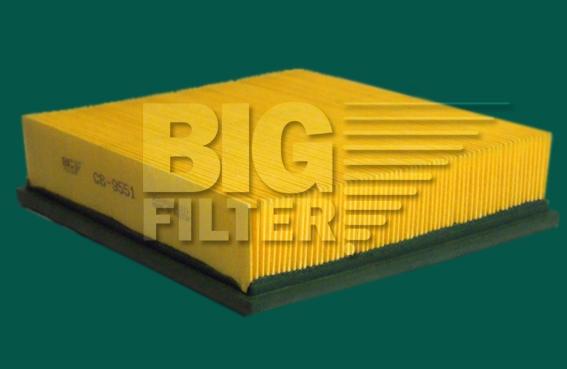 BIG Filter GB-9551 - Воздушный фильтр, двигатель autosila-amz.com