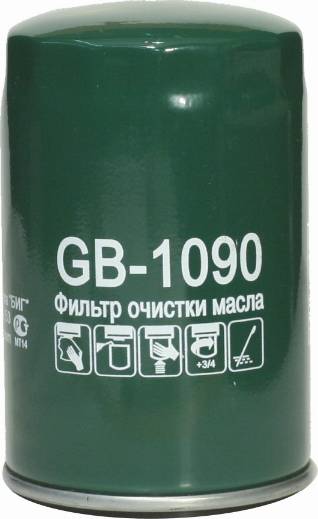 BIG Filter GB-1090 - Масляный фильтр autosila-amz.com