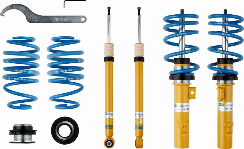 Bilstein 47-282117 - Комплект ходовой части, пружины / амортизаторы autosila-amz.com