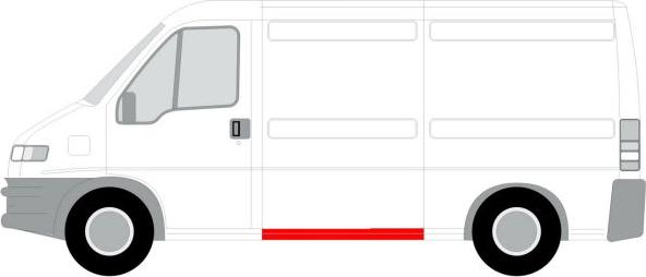 BLIC 6505-06-2092001P - Подножка, накладка порога autosila-amz.com