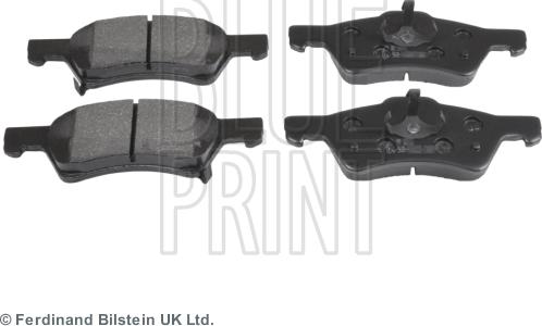 Blue Print ADA104265 - Тормозные колодки, дисковые, комплект autosila-amz.com