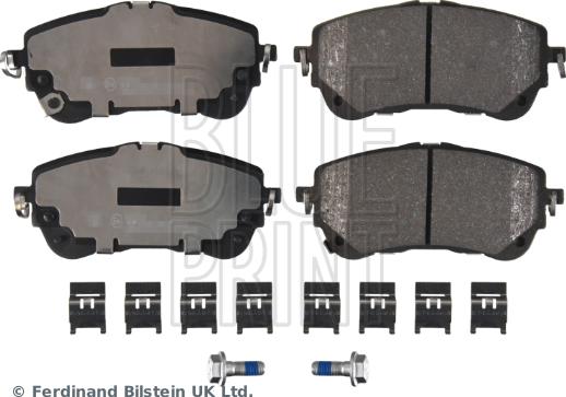 Blue Print ADBP420049 - Тормозные колодки, дисковые, комплект autosila-amz.com