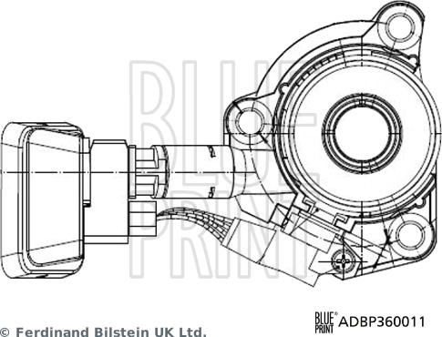 Blue Print ADBP360011 - Центральный выключатель, система сцепления autosila-amz.com