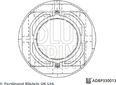 Blue Print ADBP330013 - Выжимной подшипник сцепления autosila-amz.com