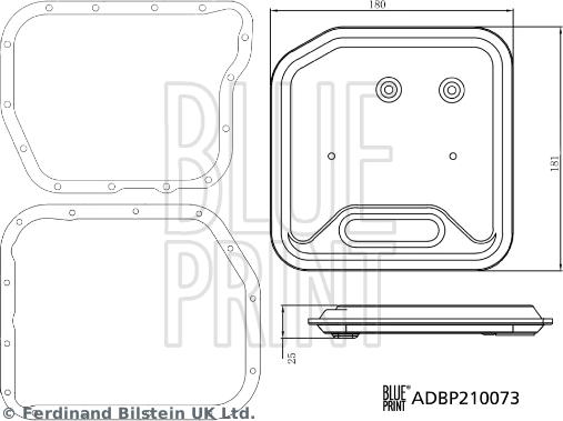 Blue Print ADBP210073 - Гидрофильтр, автоматическая коробка передач autosila-amz.com