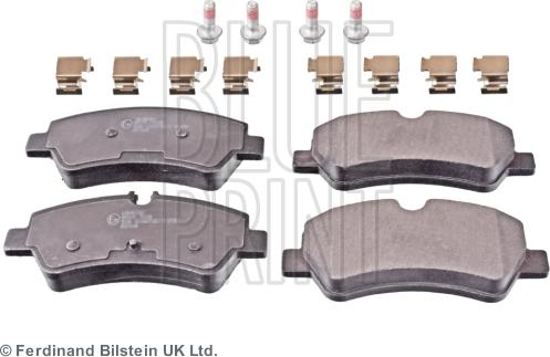 Blue Print ADF124212 - Тормозные колодки, дисковые, комплект autosila-amz.com