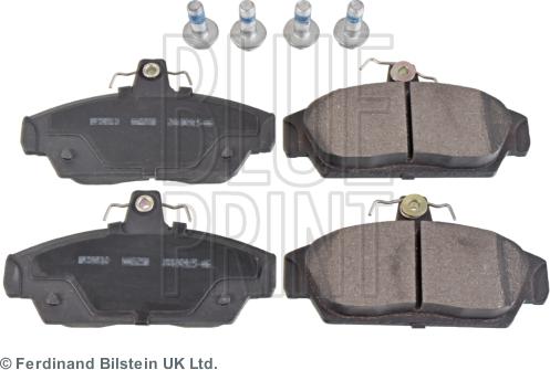 Blue Print ADG042183 - Тормозные колодки, дисковые, комплект autosila-amz.com