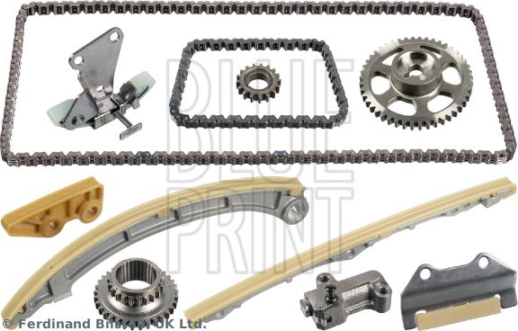 Blue Print ADH27343 - Комплект цепи привода распредвала autosila-amz.com