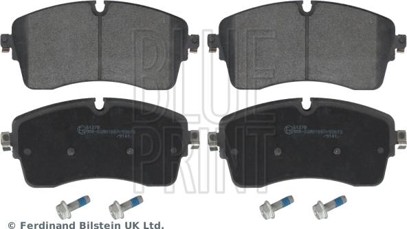 Blue Print ADJ134253 - Тормозные колодки, дисковые, комплект autosila-amz.com