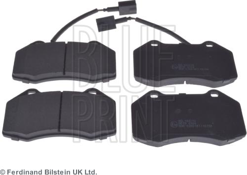 Blue Print ADL144216 - Тормозные колодки, дисковые, комплект autosila-amz.com