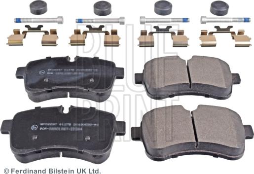 Blue Print ADL144220 - Тормозные колодки, дисковые, комплект autosila-amz.com