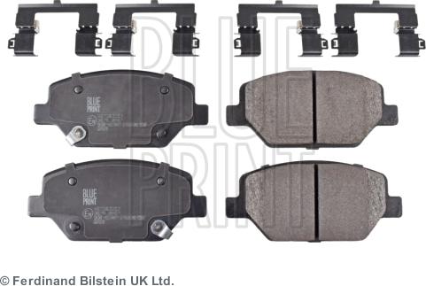 Blue Print ADW194220 - Тормозные колодки, дисковые, комплект autosila-amz.com