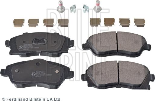 Blue Print ADZ94227 - Тормозные колодки, дисковые, комплект autosila-amz.com