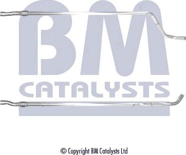 BM Catalysts BM50438 - Труба выхлопного газа autosila-amz.com