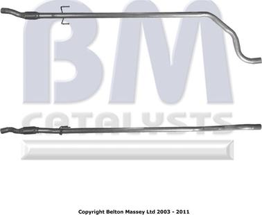 BM Catalysts BM50504 - Труба выхлопного газа autosila-amz.com