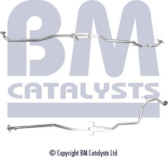 BM Catalysts BM50573 - Труба выхлопного газа autosila-amz.com