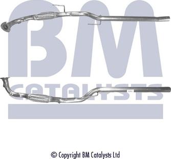 BM Catalysts BM50056 - Выхлопная труба передн SEAT CORDOBA, IBIZA III SKODA FABIA I, FABIA I autosila-amz.com