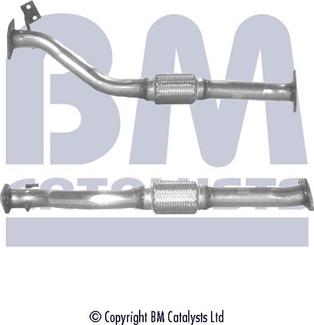 BM Catalysts BM50016 - Труба выхлопного газа autosila-amz.com
