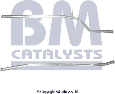 BM Catalysts BM50017 - Труба выхлопного газа autosila-amz.com