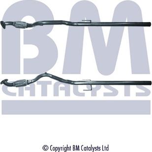 BM Catalysts BM50100 - Труба выхлопного газа autosila-amz.com