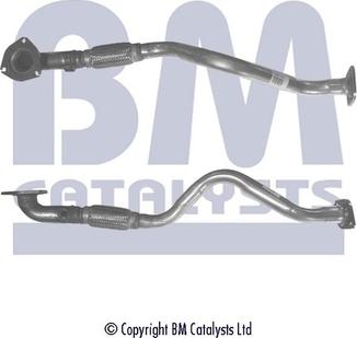 BM Catalysts BM50188 - Выхлопная труба передн CHEVROLET AVEO / KALOS DAEWOO KALOS 1.2 04.03- autosila-amz.com