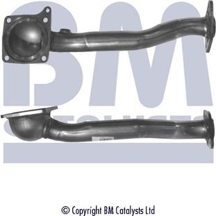 BM Catalysts BM50173 - Труба выхлопного газа autosila-amz.com