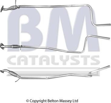 BM Catalysts BM50243 - Труба выхлопного газа autosila-amz.com