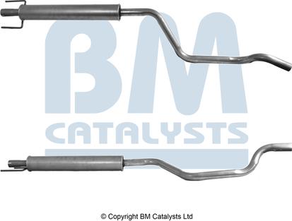 BM Catalysts BM50268 - Труба выхлопного газа autosila-amz.com