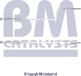 BM Catalysts BM50217 - Труба выхлопного газа autosila-amz.com