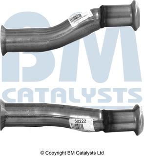 BM Catalysts BM50222 - Труба выхлопного газа autosila-amz.com