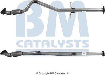BM Catalysts BM50273 - Труба выхлопного газа autosila-amz.com
